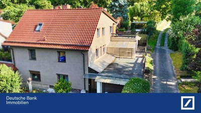 Zuhause im Grünen - mit Raum für Ideen und Aussicht zum Träumen