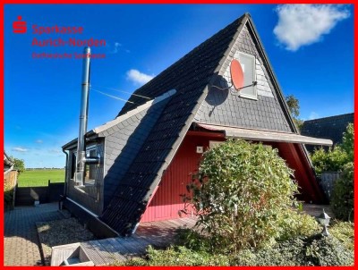 Gemütliches und sehr gepflegtes Nurdach-Ferienhaus in toller Lage am "Großen Meer"!