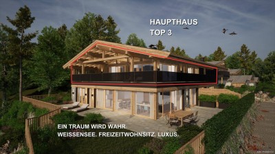 Ein Traum wird wahr! Weissensee. Freizeitwohnsitz. Luxus.Haupthaus Top 3 DG