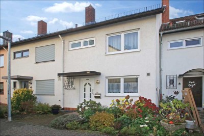 Sehr gepflegtes Reihenhaus mit Sonnengarten in beliebter Lage von Mannheim-Rheinau! Bezugsfrei!