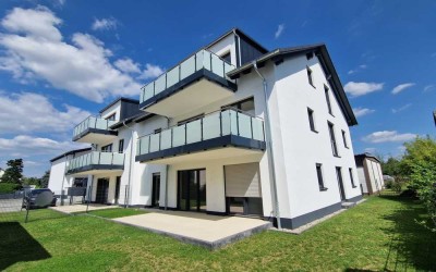 Luxus,Energieeffiziente Neubauwohnung mit großem Süd-West-Balkon und EBK,Egelsbach S-Bahn