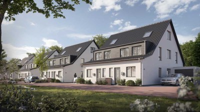 Neubau von zwei Doppelhaushälften in DU Buchholz