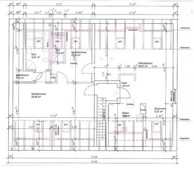Stilvolle, gepflegte 3-Zimmer-Dachgeschosswohnung mit Einbauküche in Dachau
