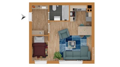 Starterwohnung in Citynähe