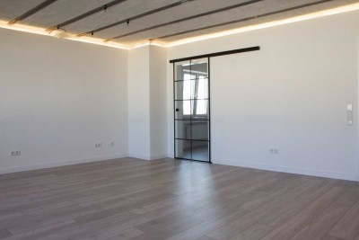 Teilmöbliertes, modernes 1-Zimmer Apartment (Industrial-Style). Kernsaniert!
