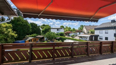 Freundliche 4,5-Zimmer-Wohnung mit Balkon und Einbauküche in Fernwald