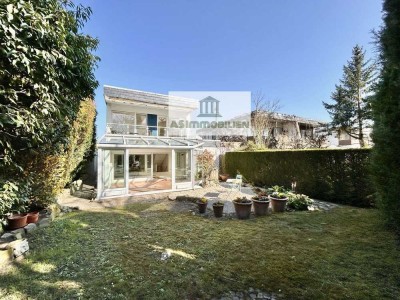 AS IMMOBILIEN: Unique house 2br fitted kitchen garage wintergarden fenced yard - Wiesbaden-Biebrich