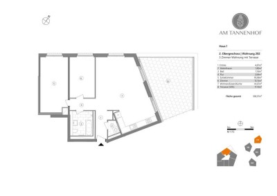 Starten Sie mit 2 Monaten mietfrei! Naturnah wohnen: Moderne Neubauwohnung mit sonniger Terrasse