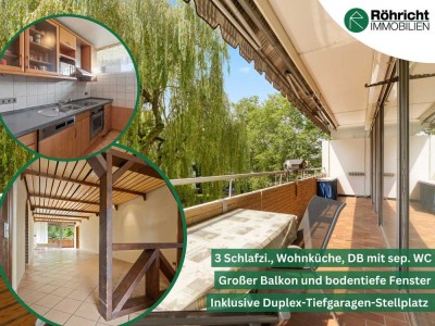 Perfekte Familienwohnung: Großzügiger Balkon, 3 Schlafzimmer und Duplex-Stellplatz in Kerpen-Türnich