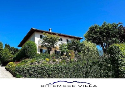 Elegantes, energetisches Traumhaus im Toskana-Stil in erstklassiger Lage * Chiemsee Villa