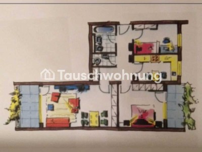 Tauschwohnung: 3-Zimmer-Wohnung in Germering zum Tausch angeboten