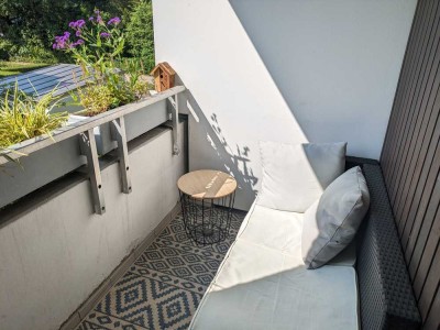 1-Zimmer-Whg mit Balkon, EBK und Garten in München