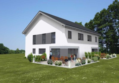 Familientraum: Doppelhaushälfte mit schönem Südgarten