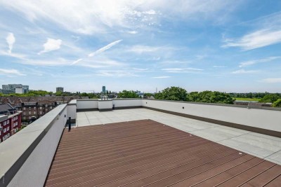 Neubau Erstbezug. Luxuriöses Wohnen auf 260 m² mit atemberaubender Dachterrasse