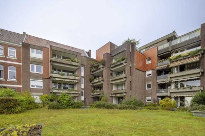 List, Nähe Lister Kirchweg: vermietete 4-Zimmerwohnung mit Balkon und TG-Stellplatz