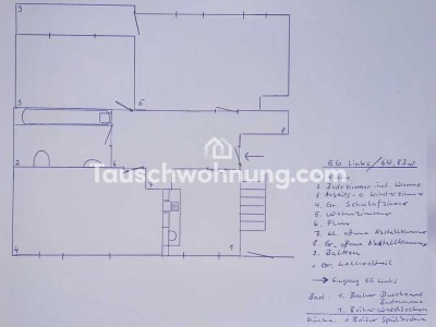 Tauschwohnung: 3 Zimmer EG Wohnung Nähe Berg am Laim/S-Bahn