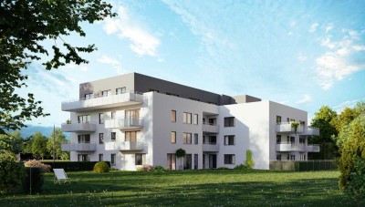 Großzügige 2 Zi. Neubauwohnung mit Balkon und Einbauküche - Tennenbach Quartier