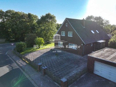 Großzügiges Ein-/Zweifamilienhaus, renovierungsb. mit Garage, Garten u. Terrasse in solider Bauweise