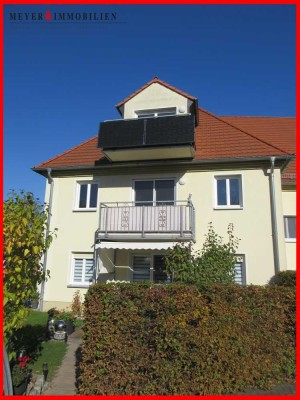 Herrlich ruhig & direkt am Stadtgraben: Helle 3-Raum-Wohnung mit 2 Balkonen und EBK