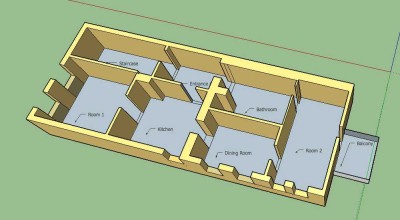 3-Zimmer-Wohnung Gaiberg nahe Heidelberg mit Balkon/Aussicht im Grünen