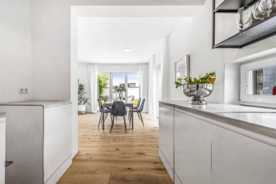 MODERNES ECK-REIHENHAUS IN ANGENEHMER RUHELAGE ST.PÖLTENS