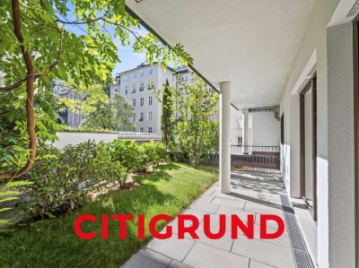 Maxvorstadt - Individuelle Split-Level-Rarität mit ruhiger Innenhofterrasse