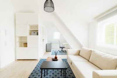 Teilmöblierte 2-Raum-Maisonette-Wohnung in Gründerzeitvilla Berlin Nikolassee (Zehlendorf)