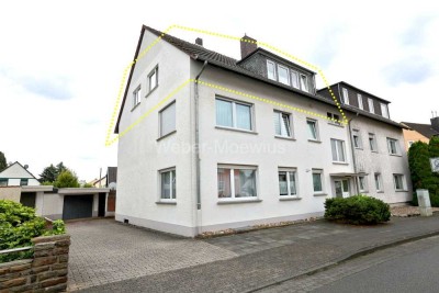 Lichtdurchflutete 3-Zimmer-Wohnung mit EBK, Garage + Stellplatz in zentraler, aber ruhiger Lage