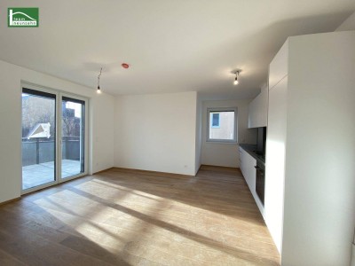 Modernes Wohnen in Eßlinger Grünruhelage-Idyll - Große Zimmer, hochwertige Ausstattung und Luftwärmepumpe!