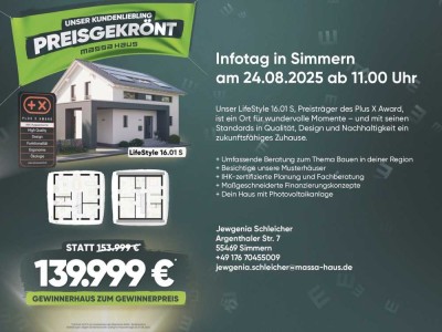 Besuchen Sie uns im Musterhaus - wir freuen uns auf Sie.
