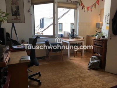 Tauschwohnung: Gemütliche 1-Zimmer-Wohnung gegen 2-Zimmer-Wohnung