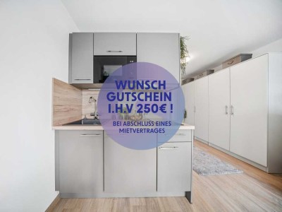 Zieh ein und freu dich über 250 € extra: Dein möbliertes 1-Zimmer Apartment mit All-In Miete