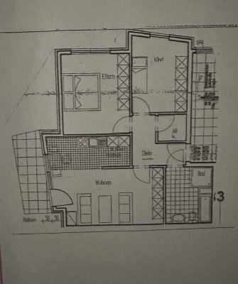 MH-Heißen: 3,5 Raum Wohnung mit Balkon WBS ERFORDERLICH !