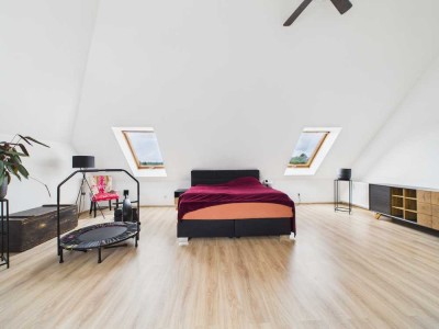 Exklusive Maisonettewohnung mit Südbalkon und Garage in Sprockhövel-Herzkamp