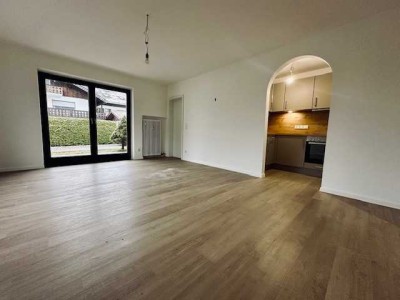 Geschmackvolle neu renovierte 1-Zimmer-EG-Wohnung mit Terrasse  und EBK in Wallgau