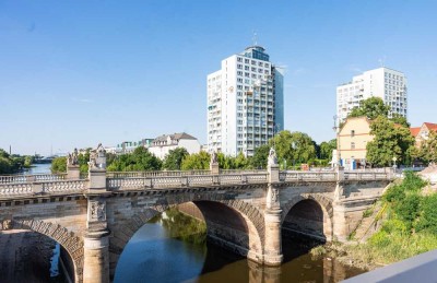 Single-Wohnung an der Elbe, ab März 2026!