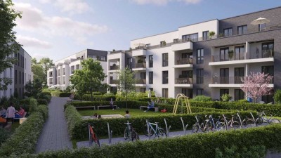 Neubau Komfort: Exklusive geräumige 3 Zi. Whg. mit Garten+Terrasse und 2 Badezimmer