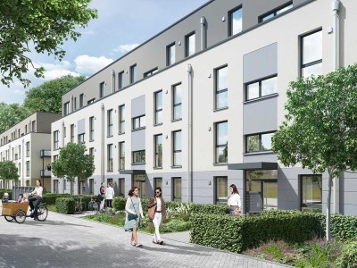 Erstbezug vor den Toren Kölns: Moderne 2-Zimmer-Wohnung mit Privatgarten in Bergheim-Glessen