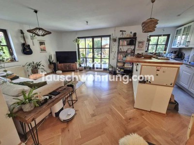 Tauschwohnung: Wunderschöne 3 Zimmer Wohnung mit Garten in Aubing