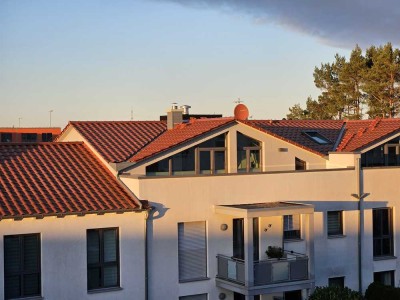 3-Zi.-Dachgeschosswohnung mit Aufzug, Südterrasse, Carport im neuen Ortszentrum von Groß Schwülper