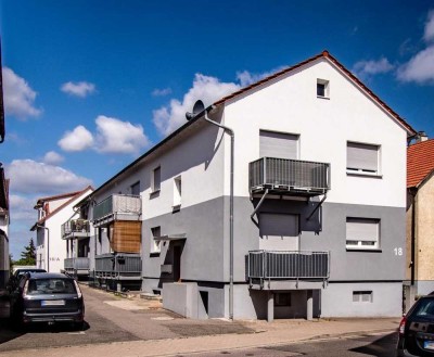 MALSCH - Mehrfamilienhaus Kernsaniert 2016 mit 9 Wohnungen und 9 Stellplätzen - Ruhige Lage