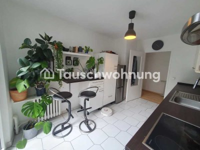 Tauschwohnung: Neustadtwohnung 50m vom Rhein für Gartenwohnung im Grünen