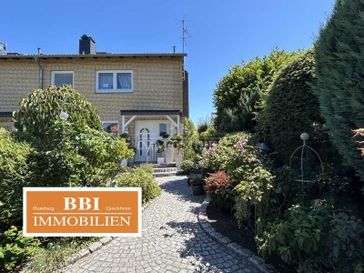 Stilvolles Endreihenhaus auf schönem Grundstück
