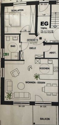 Neubau**Helle exclusive 2-Zi-Wohnung, KFW40 Plus, Süd -Balkon Erstbezug '22, geringe Nebenkosten