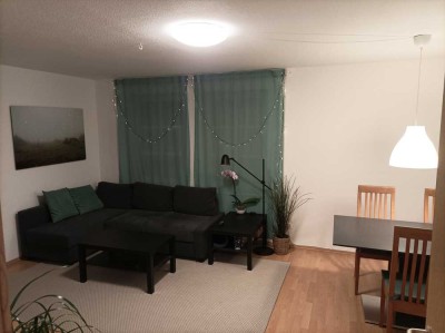 ZWISCHENMIETE: Vollmöblierte 2-Zimmerwohnung mit Terrasse, 20 min zur Innenstadt