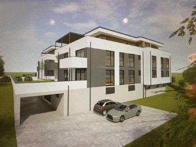 Exklusive EG Wohnung KFW 40 Standard mit unverbaubaren Blick zum Quendelberg
