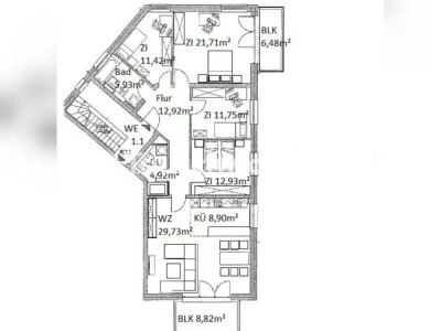 Tauschwohnung: Bieten 5-Raum o. 4-Raum Wohnung mit Balkon(en)