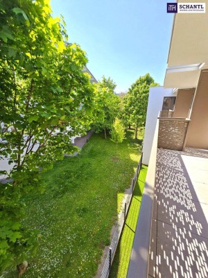 Pure Lebensfreude! Photovoltaik + Wärmepumpe! Hofseitiger Balkon + Blick ins Grüne + Komplette Ruhelage + Energieeffizienz + Perfekte Anbindung und Nahversorgung! Jetzt zugfreifen!