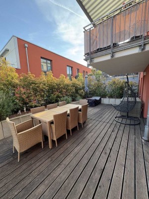 Neuwertige 2-Zimmer-Wohnung in Ettlingen mit großer Terrasse