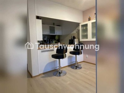 Tauschwohnung: Traumhafte 3-Zimmer-Wohnung riesigem Balkon und Einbauküche